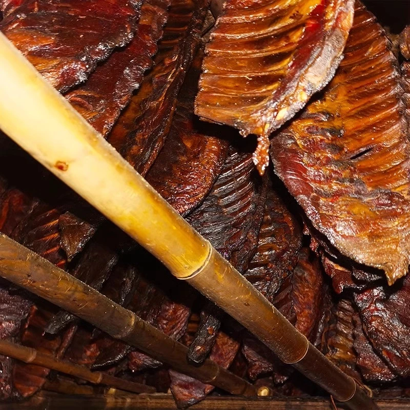 （腊排骨3斤）山里农家腊肉腊排骨柏树枝烟熏排骨四川特产腊排骨
