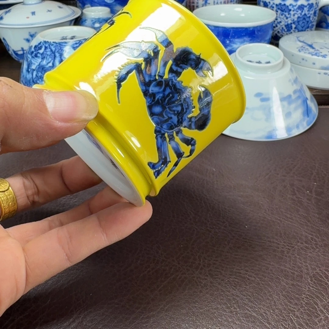 1***3瓷片当代景德镇陶瓷手绘茶具