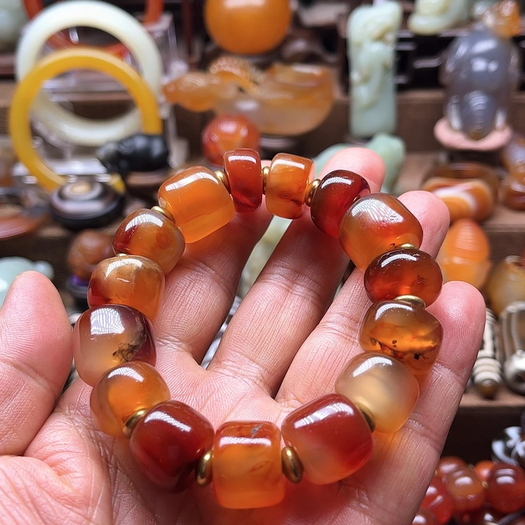 玛瑙/玉髓未镶嵌车挂