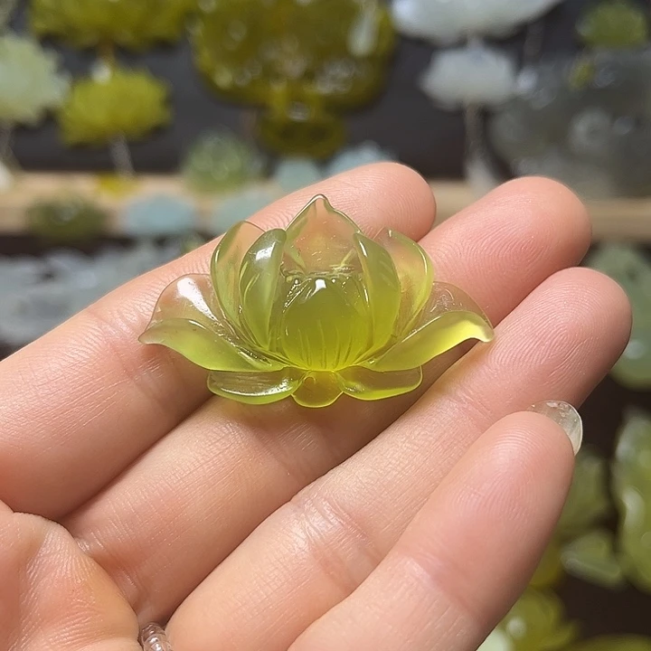 未镶嵌蛇纹石玉发饰