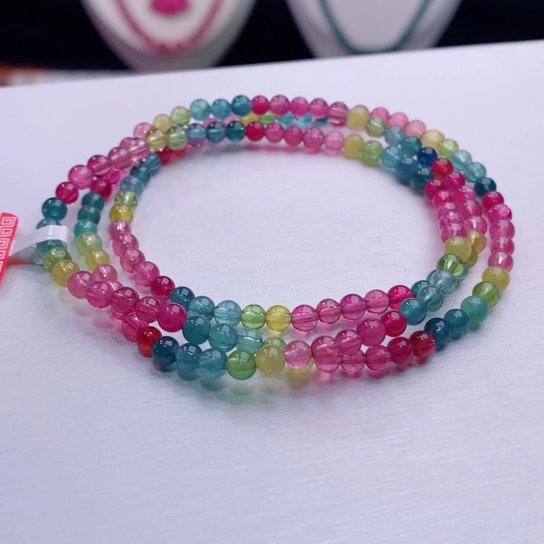 未镶嵌手链碧玺碧玺A手链