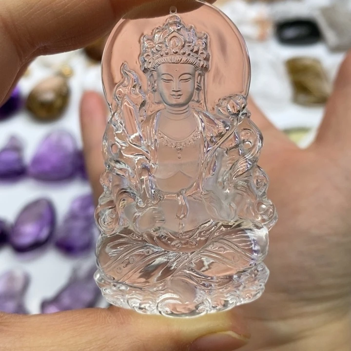 水晶颈饰未镶嵌随****6定制