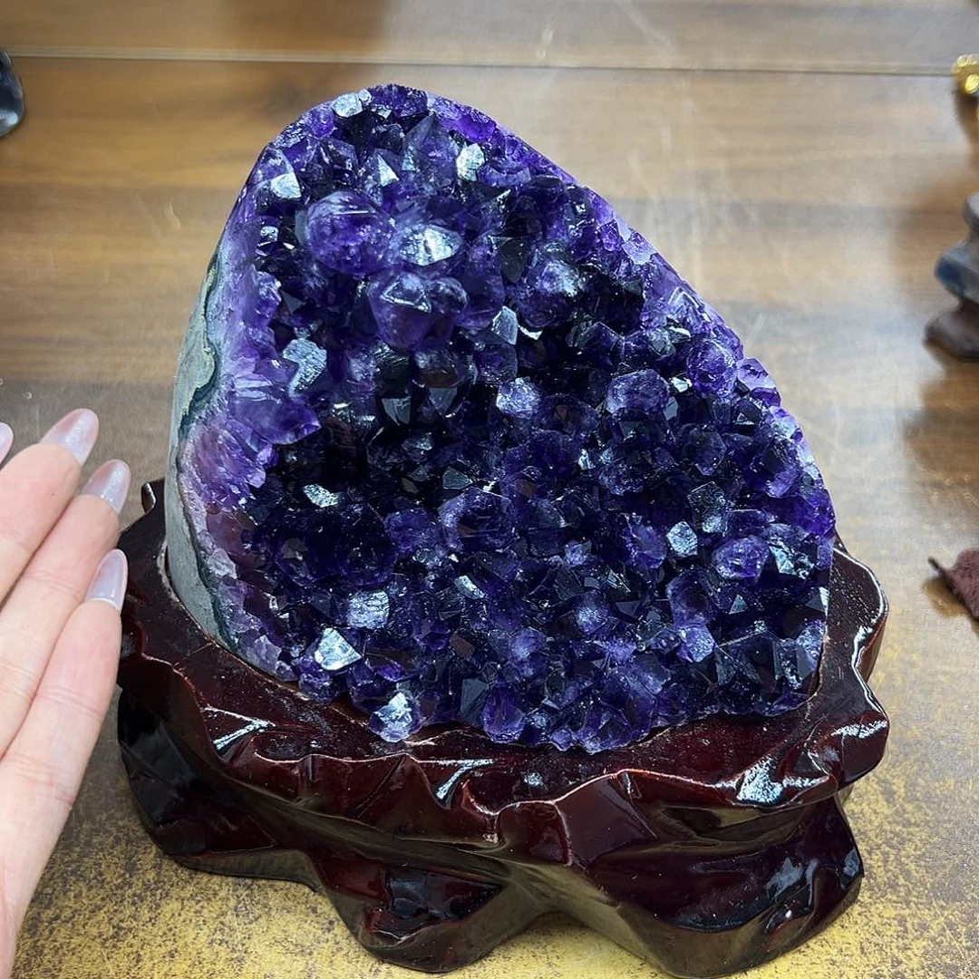 紫晶摆件未镶嵌福利