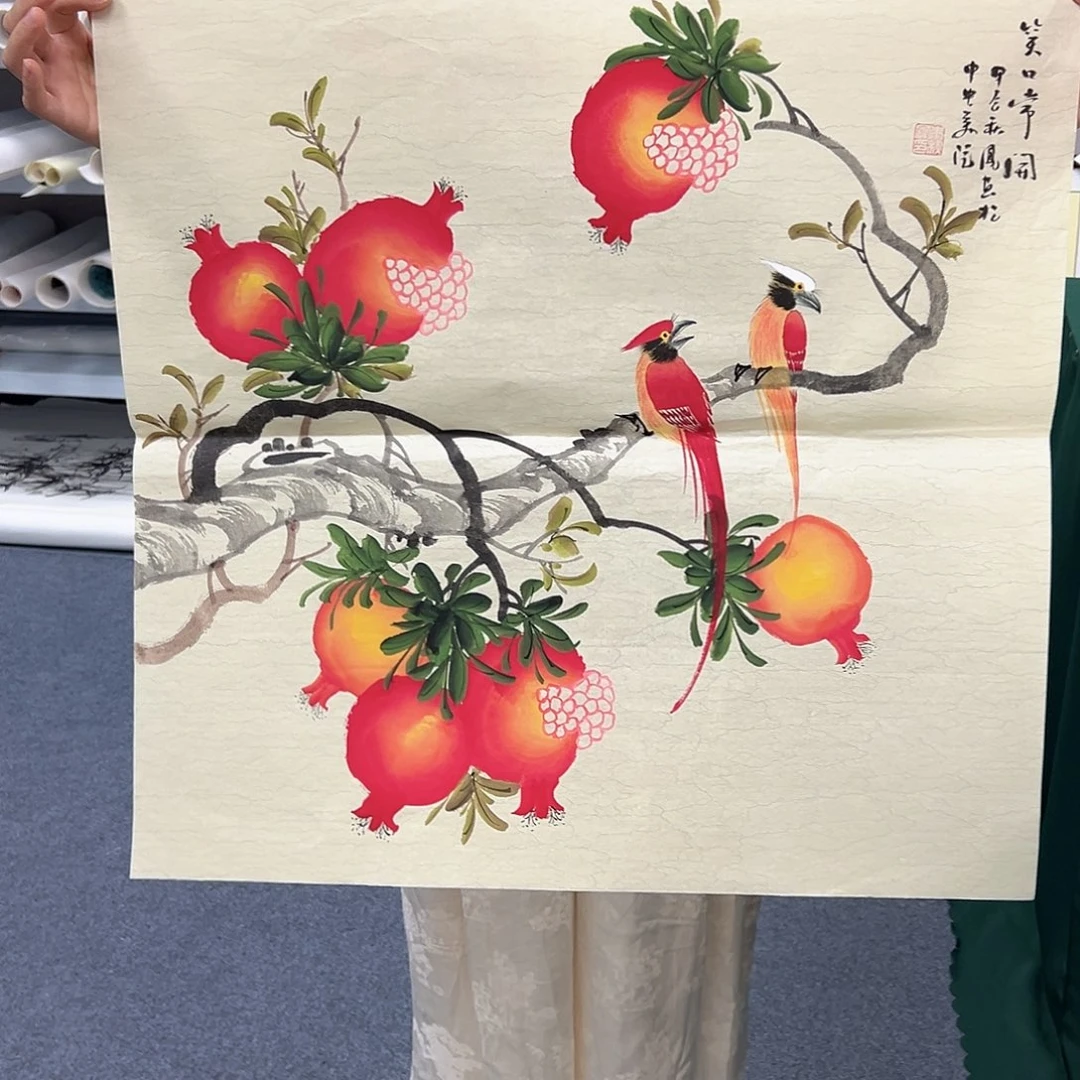 国画宣纸国画纯手绘作品