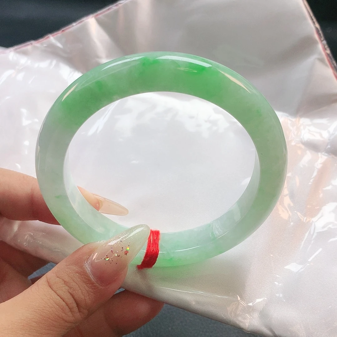 未镶嵌手镯翡翠61圈2636