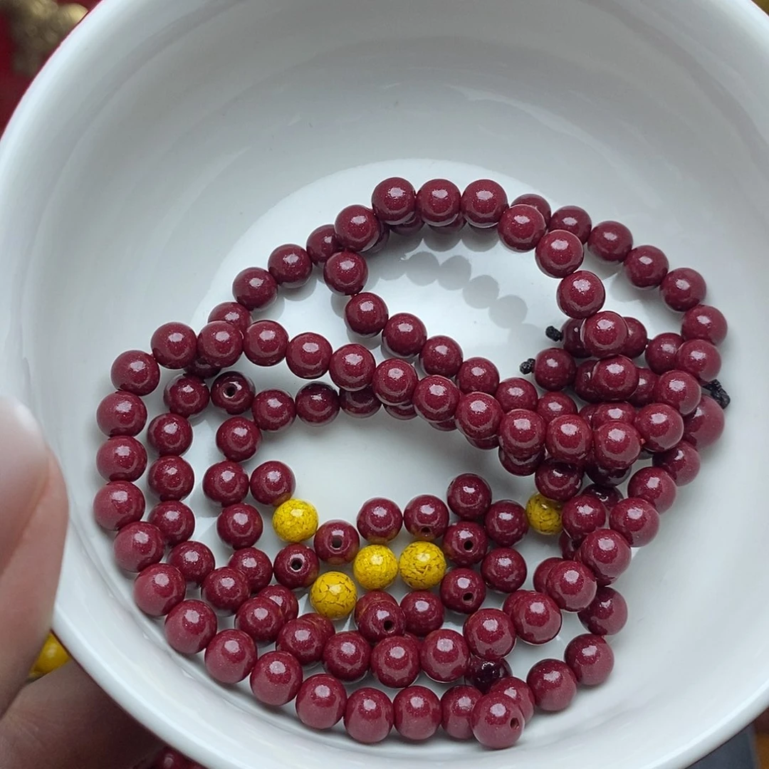 天然辰砂白***猫紫金6✖️108