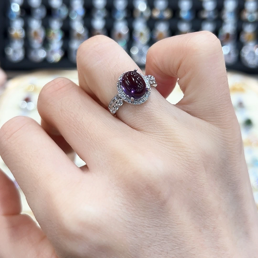 水晶金色拖不保色介意慎拍银托不掉色银S925镶嵌新款