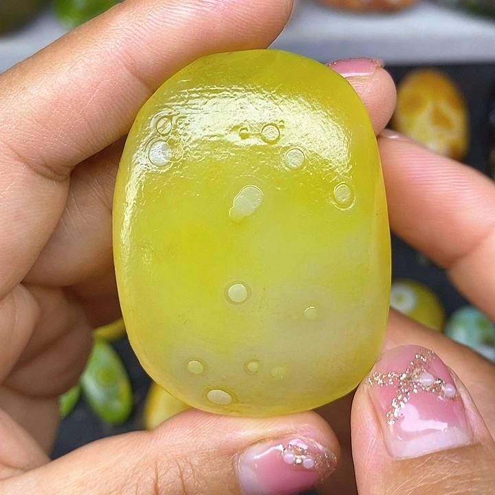 牌子无孔奇石饰品手把件