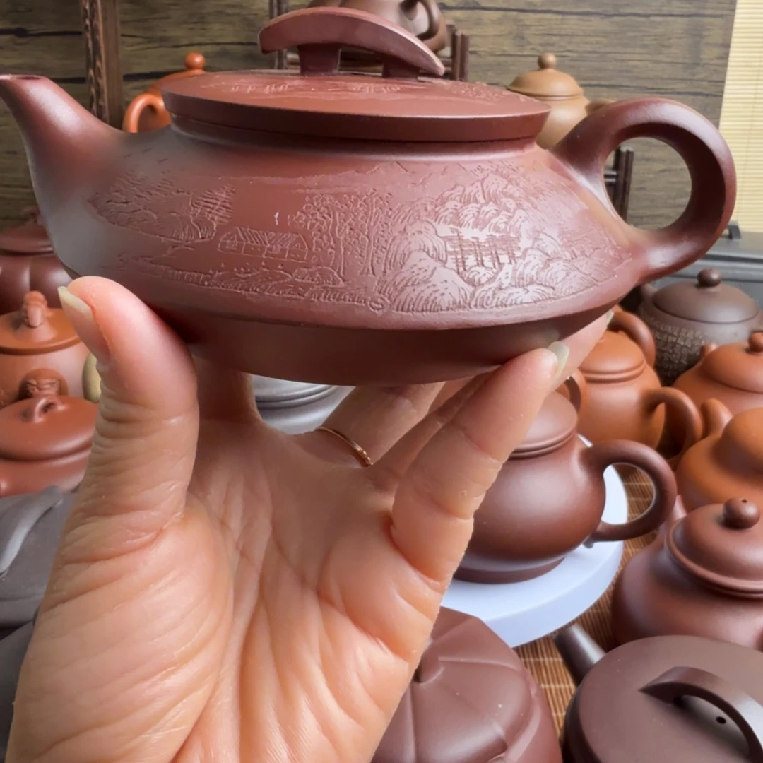 紫砂茶壶天*原矿紫砂紫砂紫砂