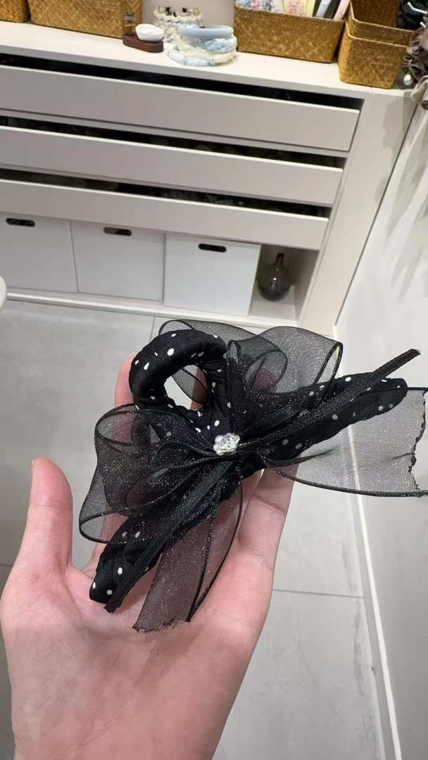 蝴蝶结锆石波点抓夹