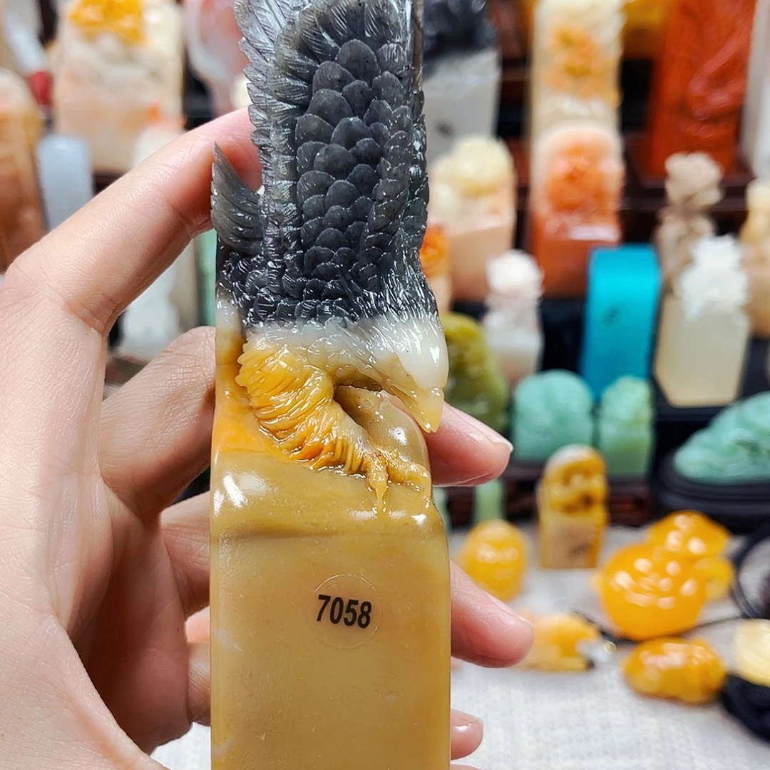 寿山石印石k**r7058包邮bao k