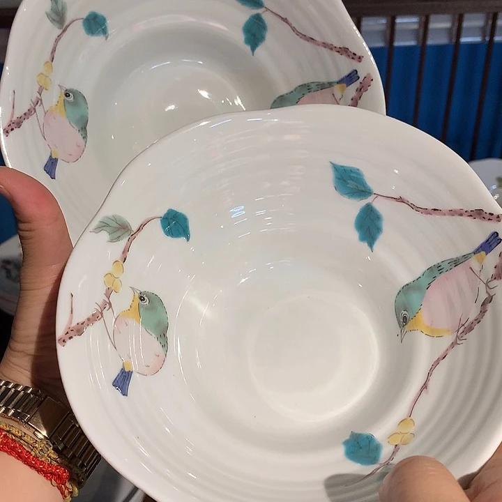 瓷片面碗面碗两个