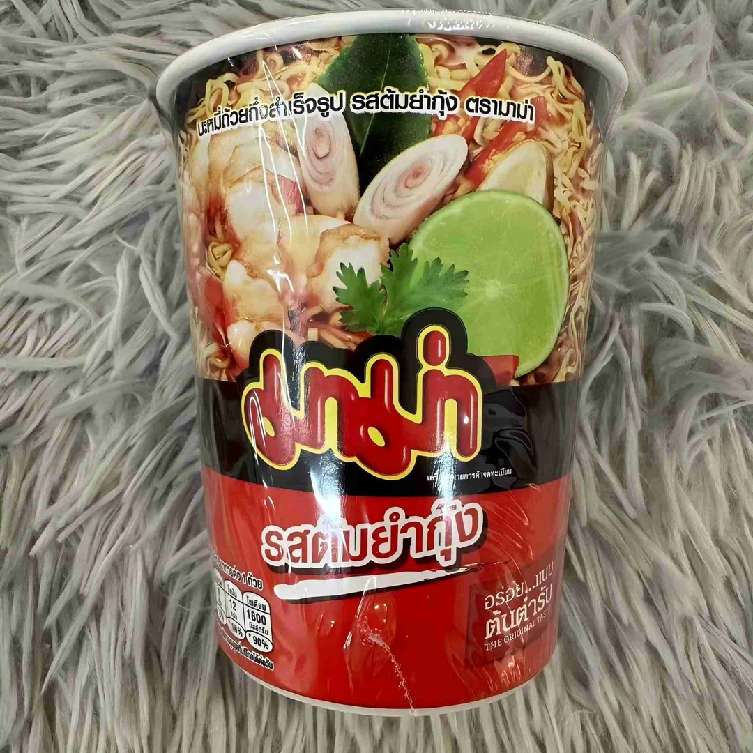 （2桶）泰国泰式妈妈冬荫功酸辣虾泡面清汤味