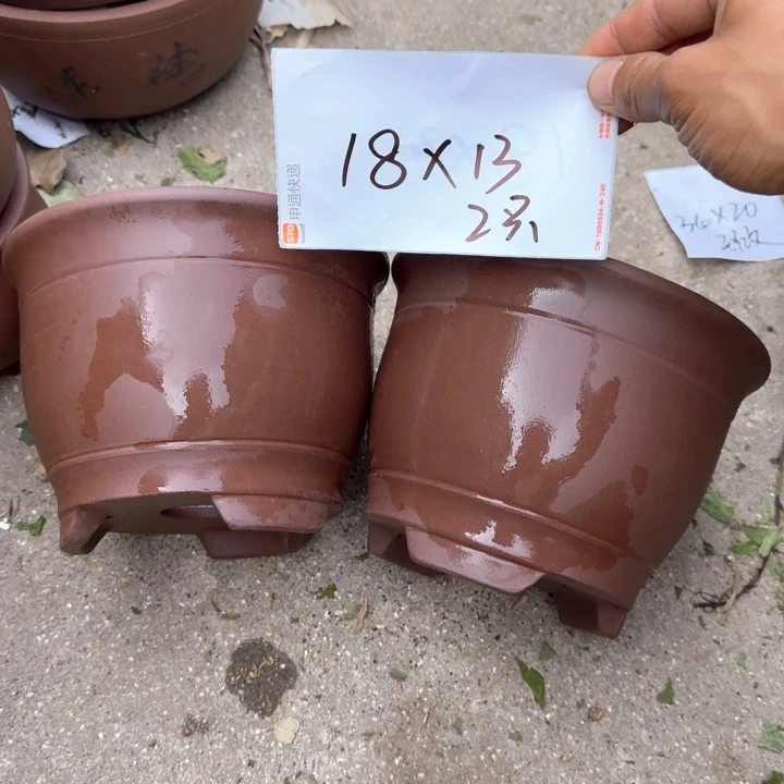 紫砂花盆特价清仓