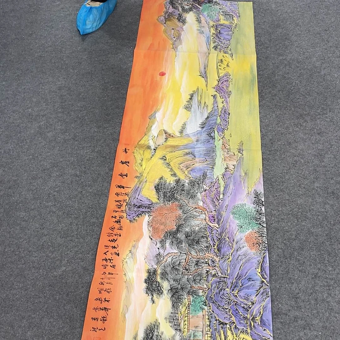 国画今天早上作品展示