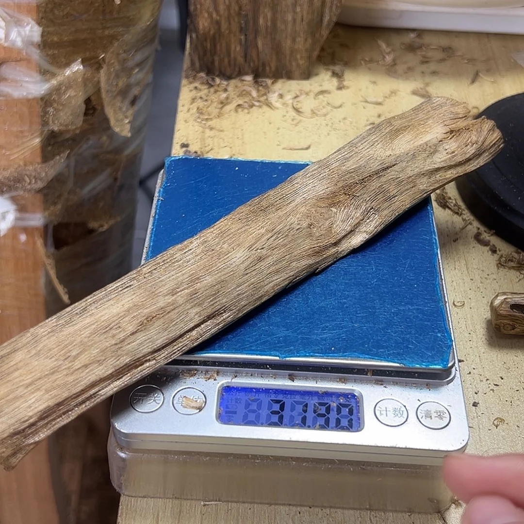 香料绿奇楠虫漏31克乌身