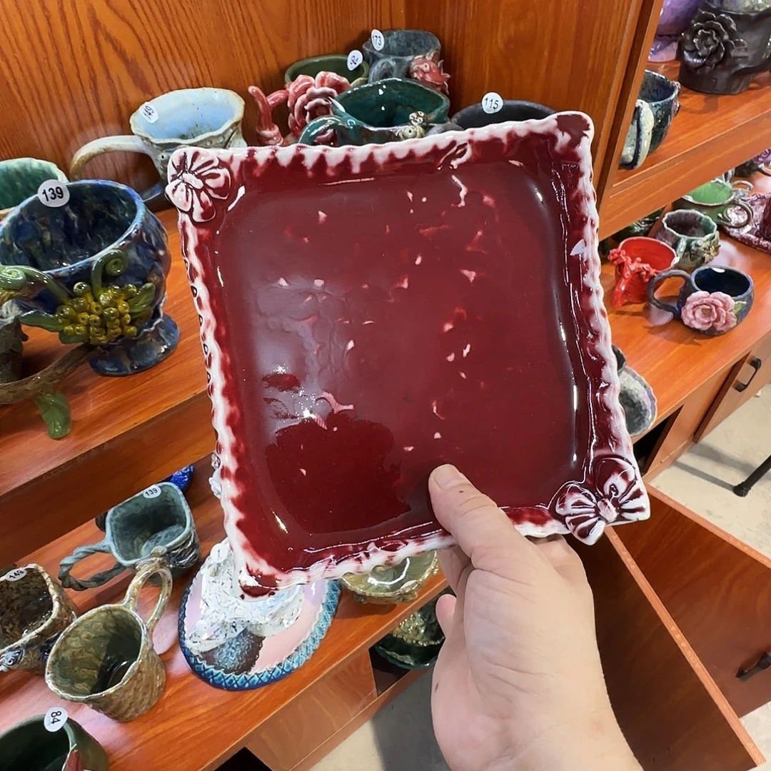 水***萝纯手工咖啡杯盘碗