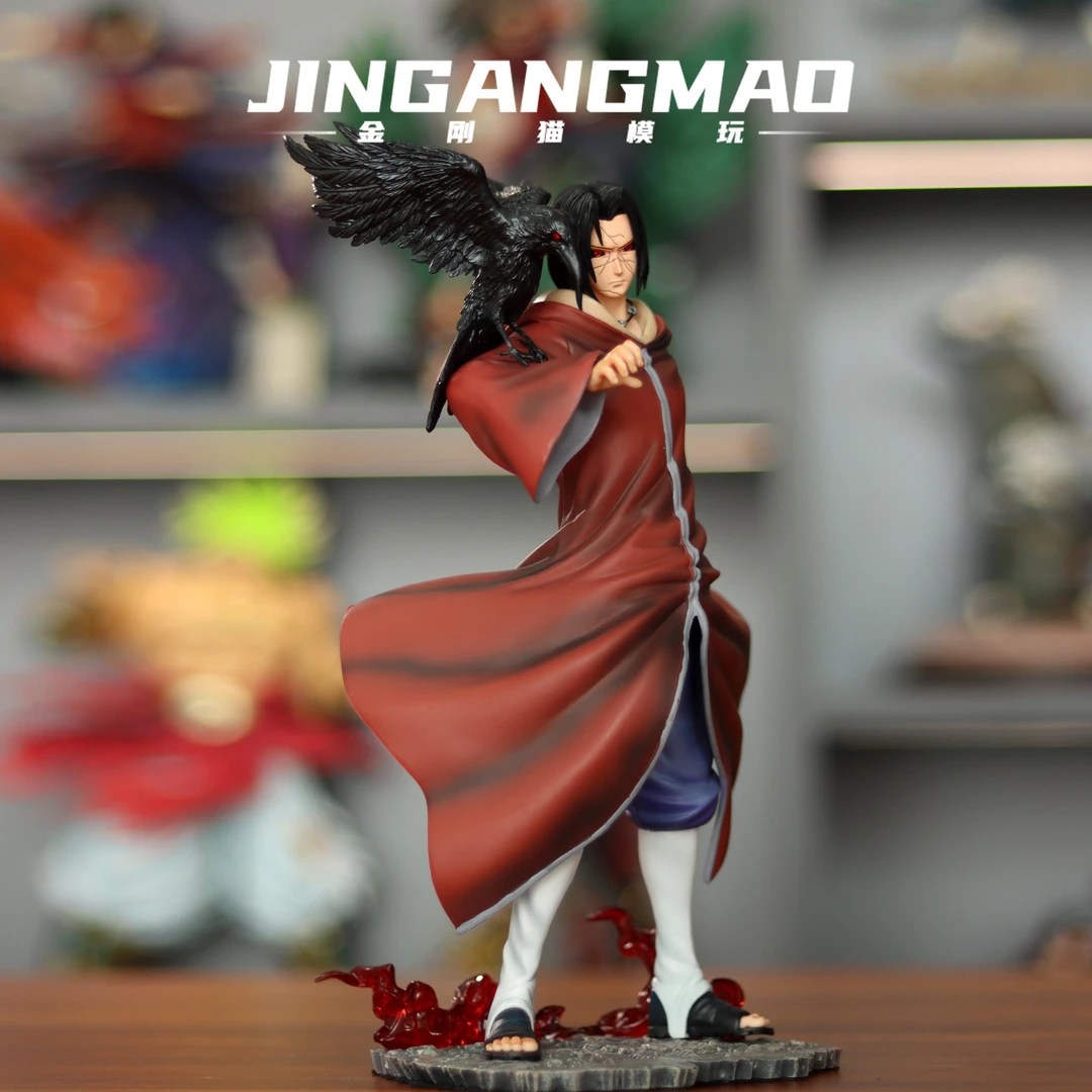 火影忍者系列 宇智波鼬 乌鸦秽土转生鼬 摆件模玩手办