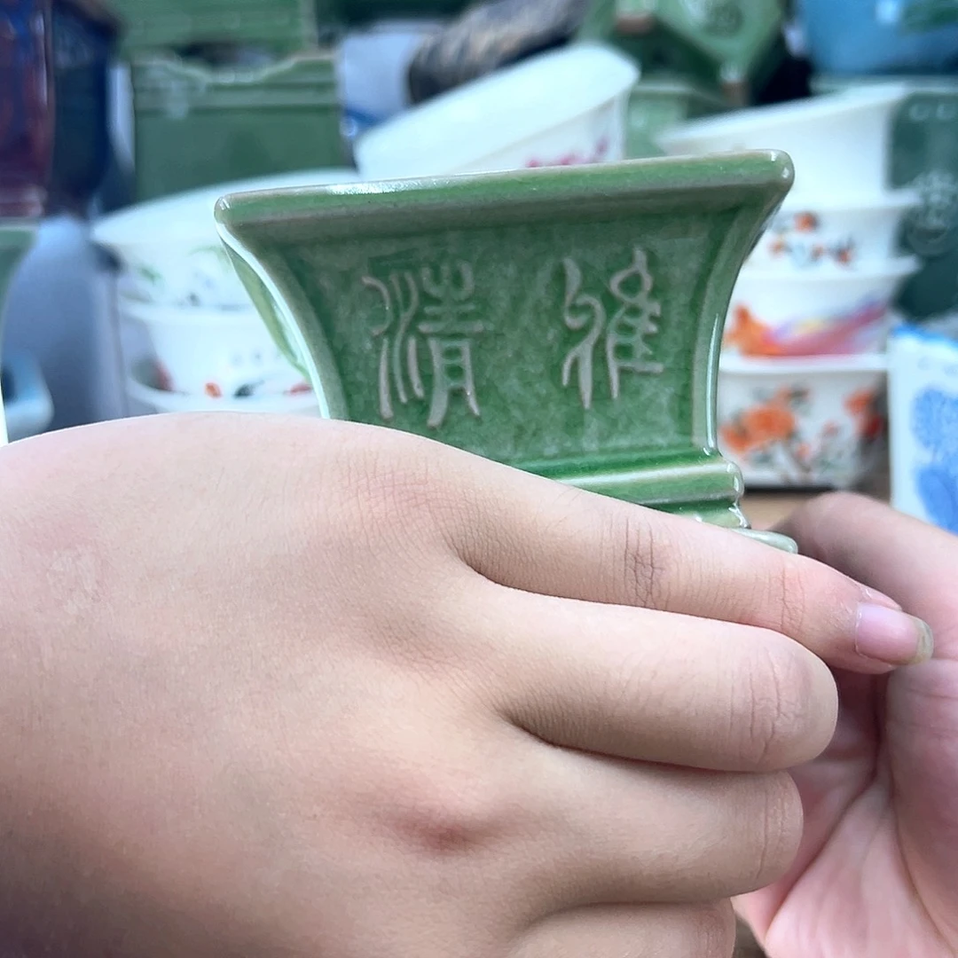 到手6个。陶瓷陶瓷