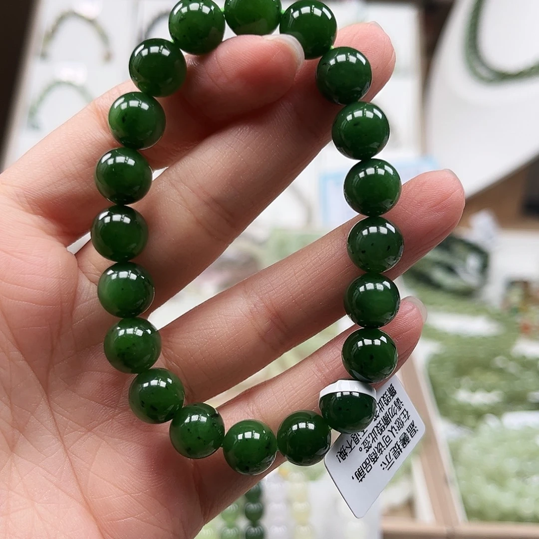 ****儿未镶嵌手串和田玉（碧玉）