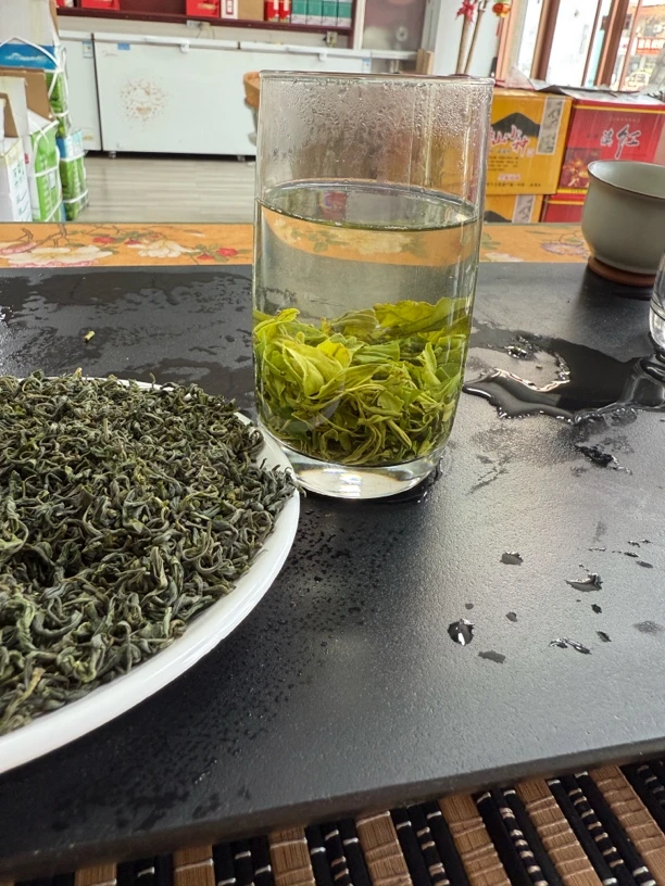 【松阳香茶】2025年炒青绿茶 浓香型 条形细