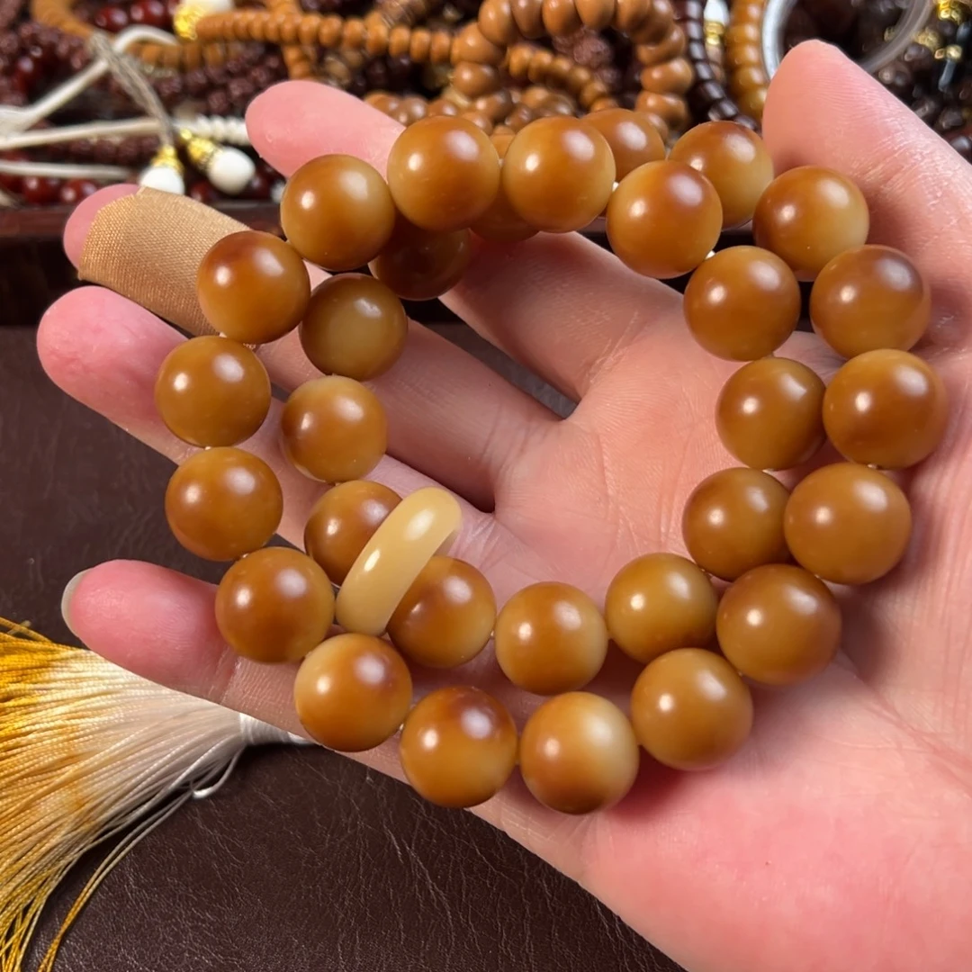 星月菩提吊坠老料菩提根手持