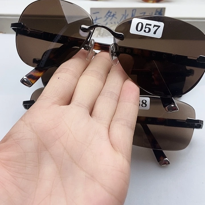 无框水晶石头镜的