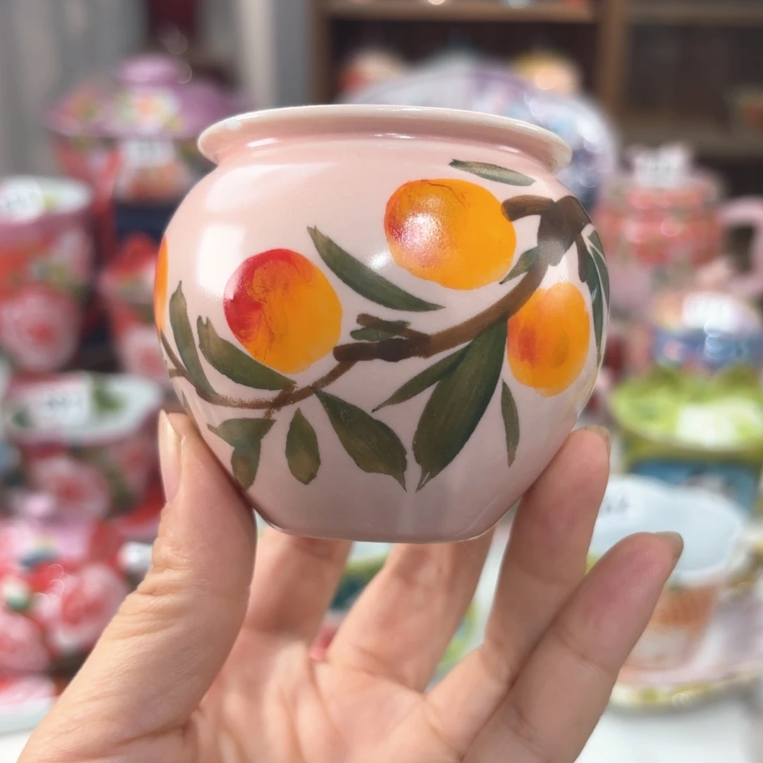 景德镇手绘高温釉下彩陶瓷茶具