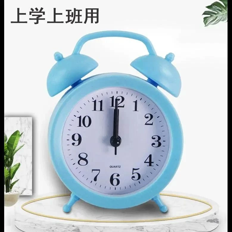闹钟学生儿童专用起床神器床头男女孩闹铃2021新款智能小时钟简约