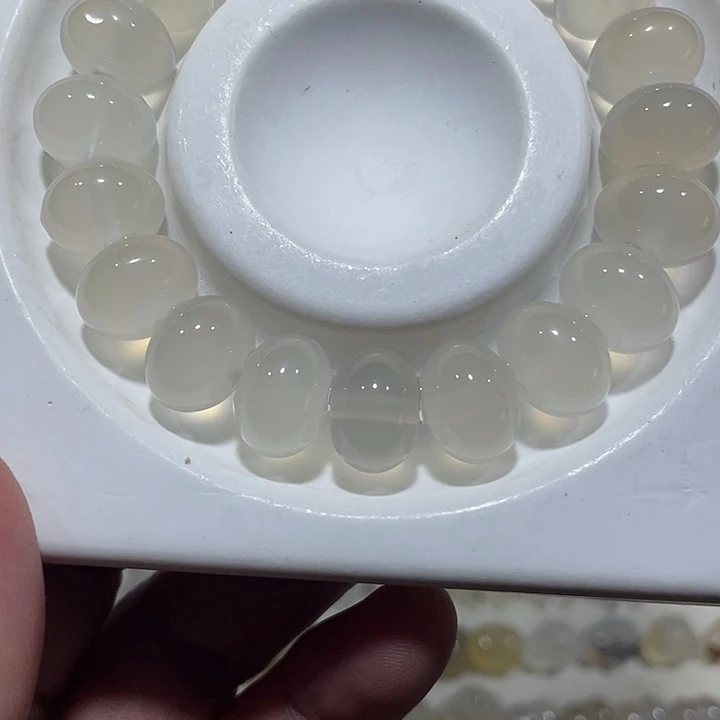 玛瑙/玉髓合金颈饰