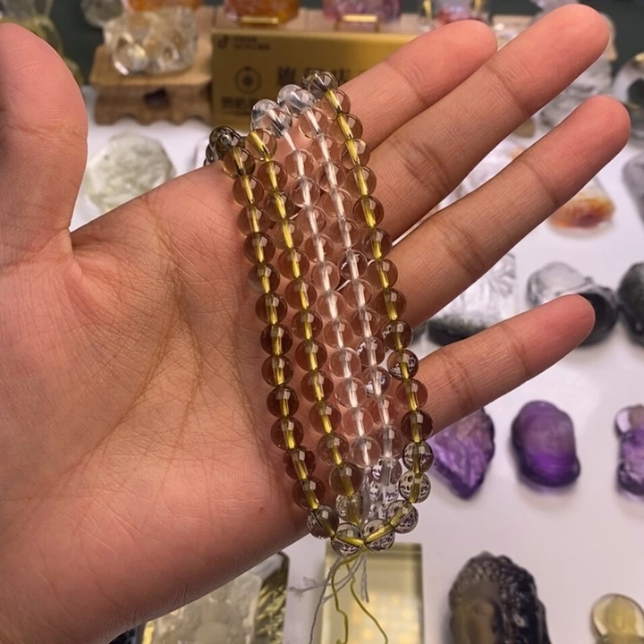 家***宝未镶嵌颈饰水晶定制