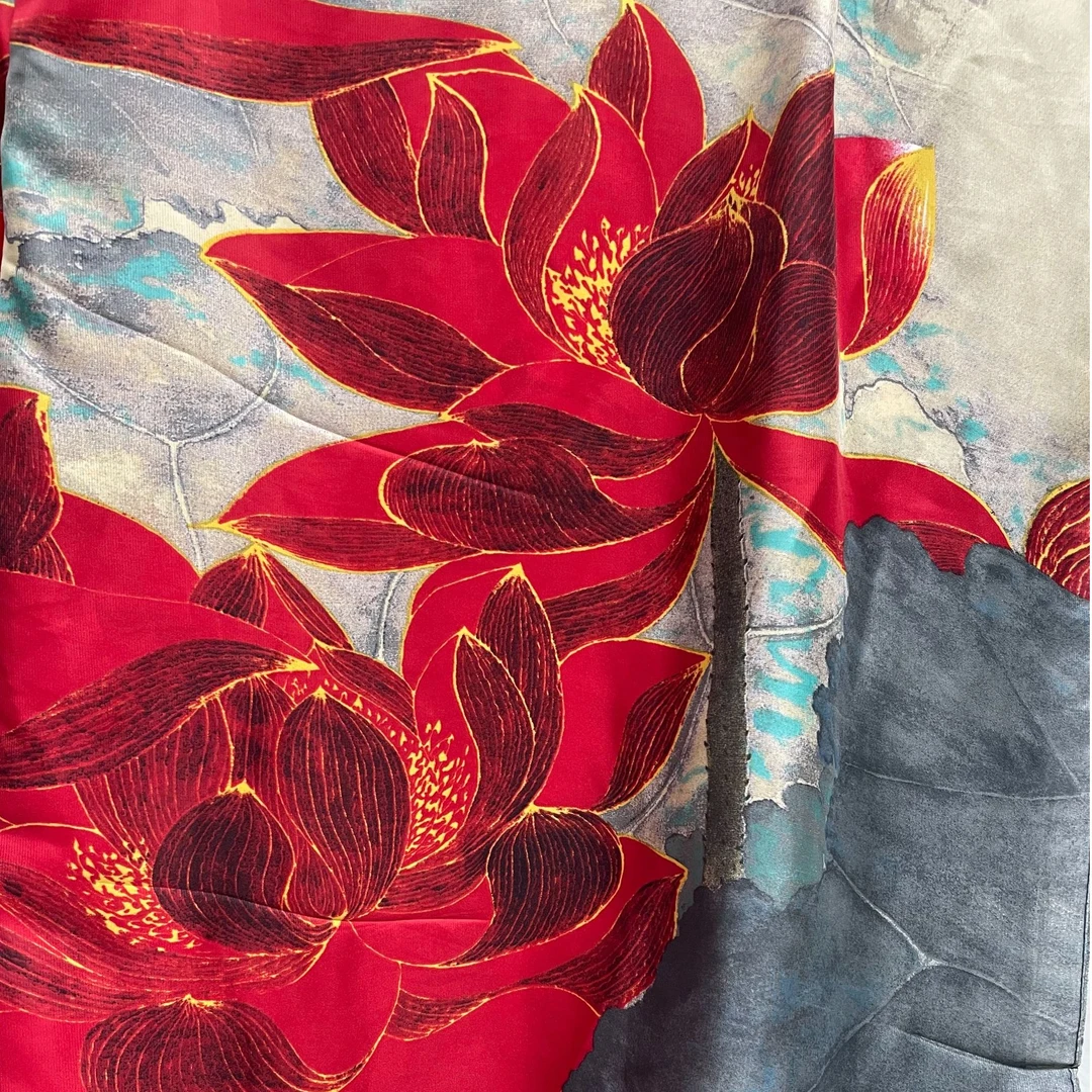 【赤焰莲华】A139冬季春秋经典时尚优雅方巾百搭气质护颈薄款丝巾