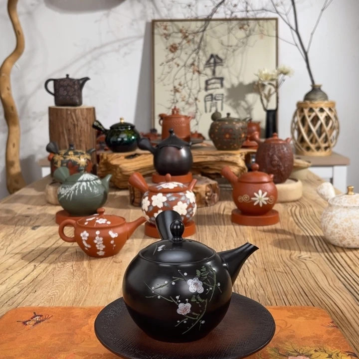 莫**蒂常滑二代石龙手作茶壶