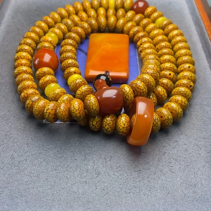 贪***色星月菩提吊坠星月