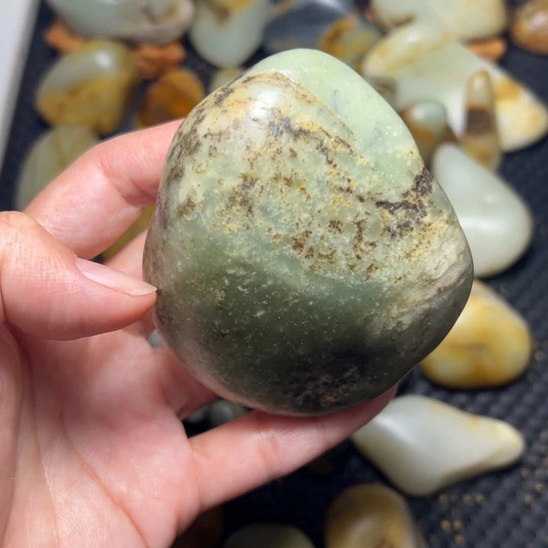 和田玉未镶嵌挂件19