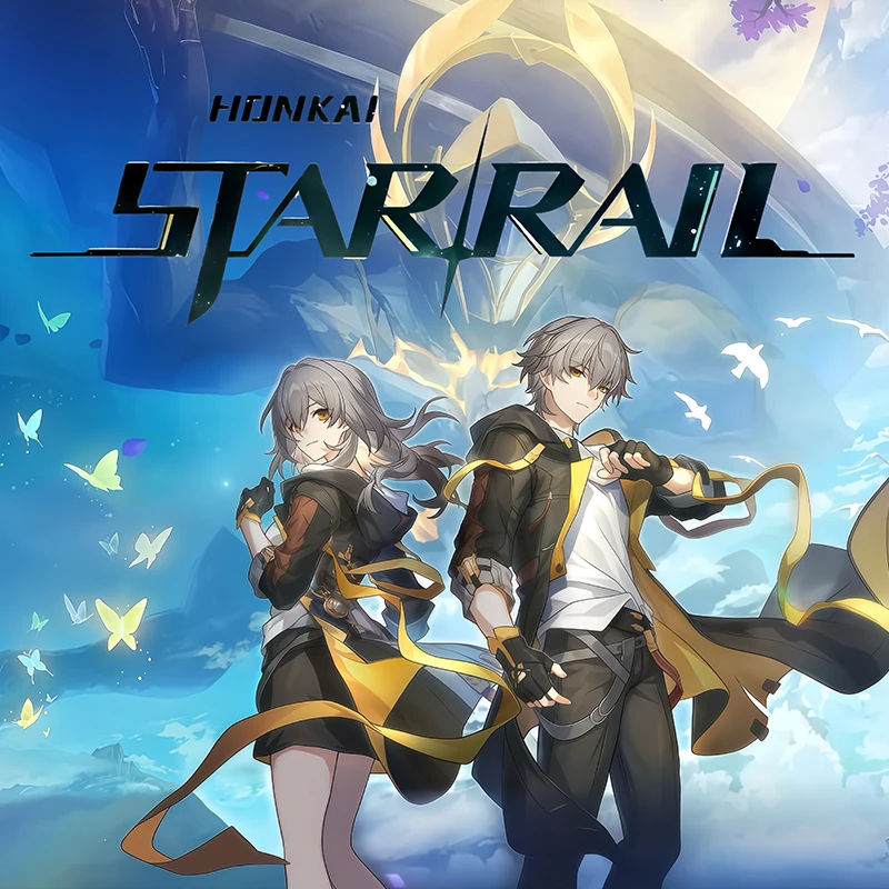 星穹铁道崩铁周边二创高透精美亚克力水晶砖摆件 12*8*1.5cm