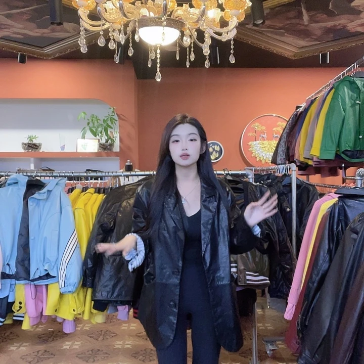 真皮牛皮外套25151