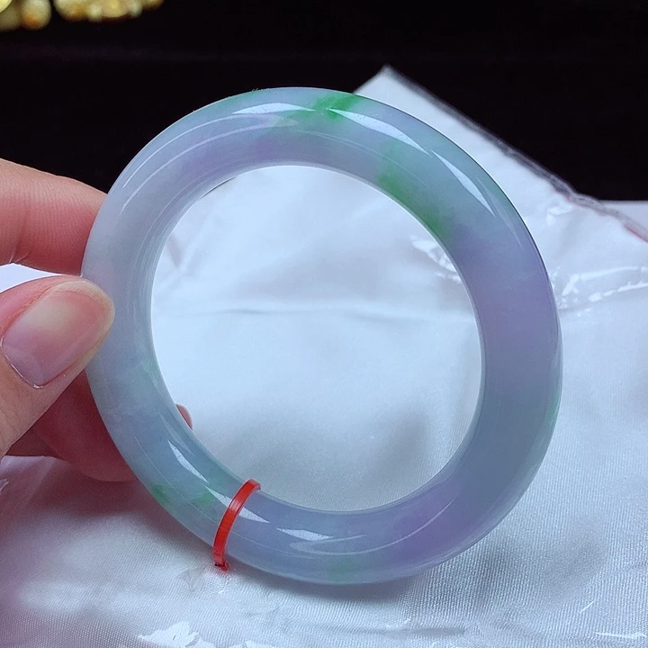 未镶嵌手镯（圆镯）翡翠55.5圈