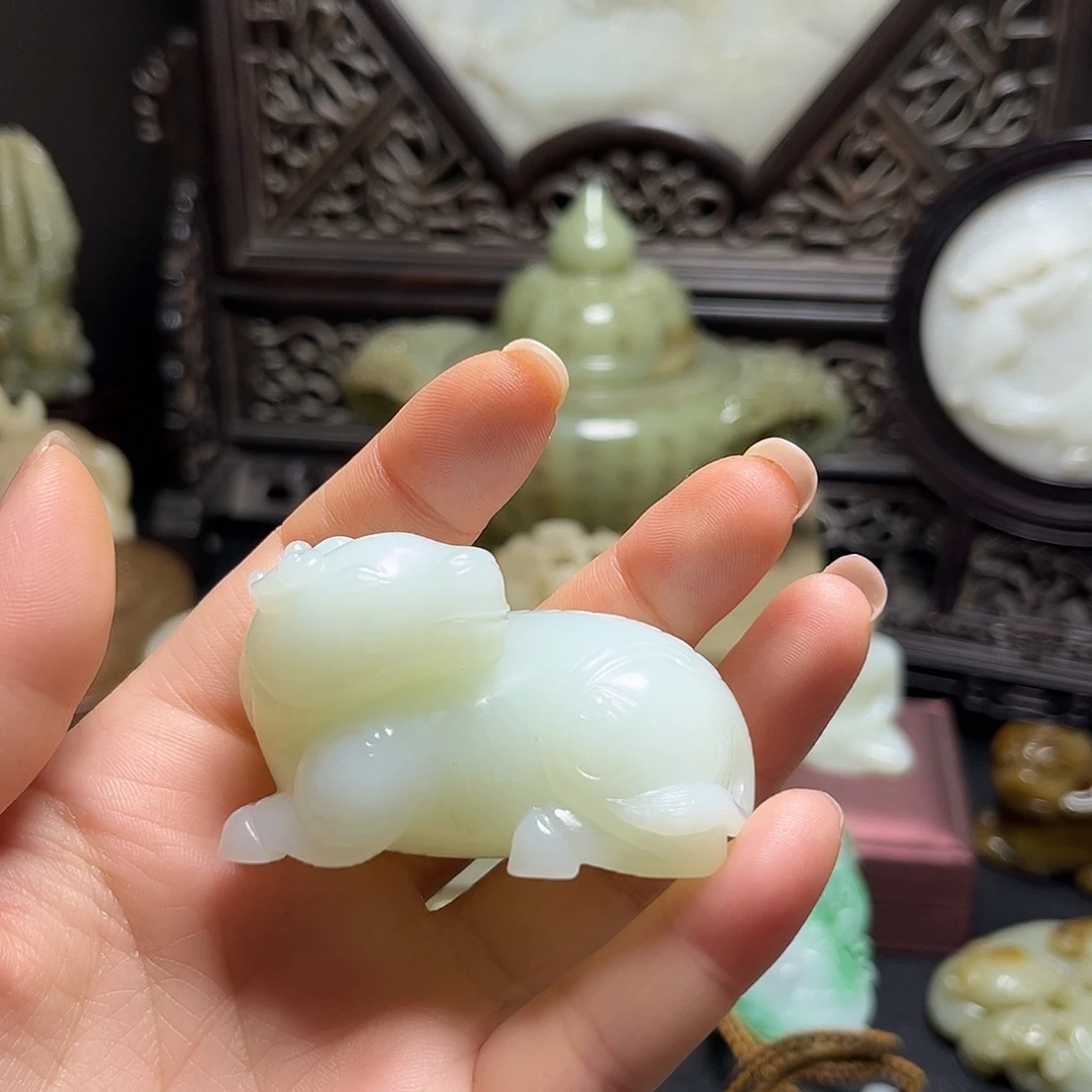 和田玉（糖玉）未镶嵌挂件