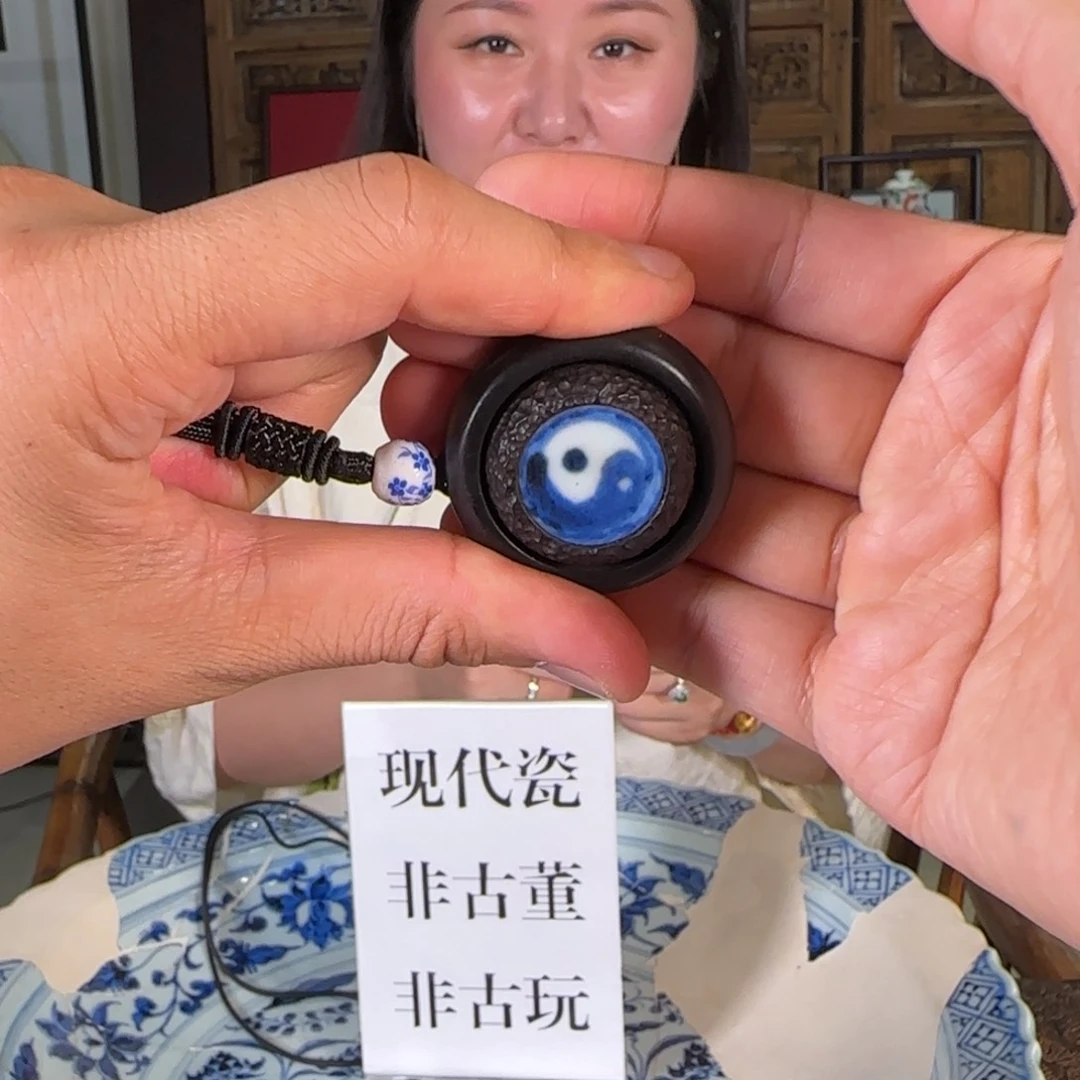 青花女神蔡文娟老师作品