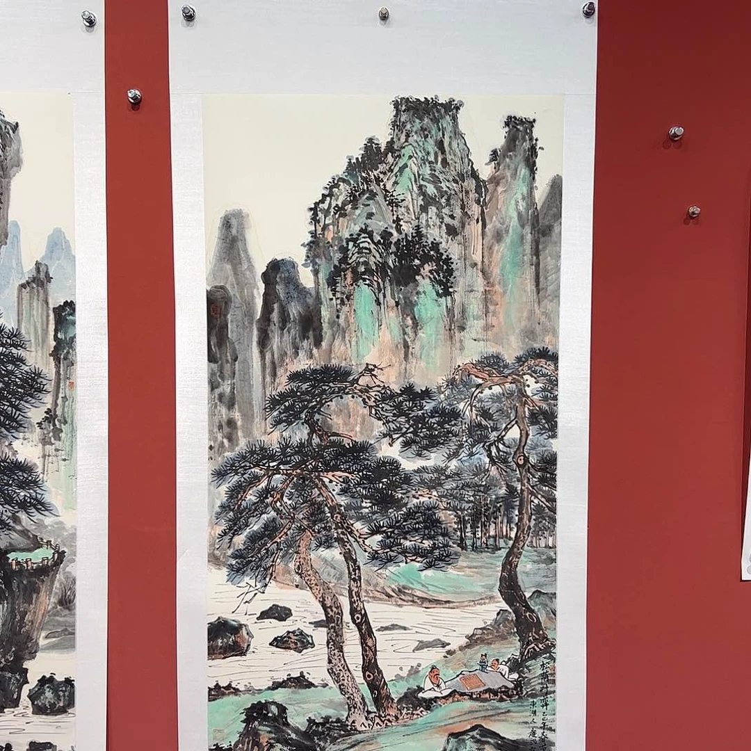 国画努**习于庆浩画家作品