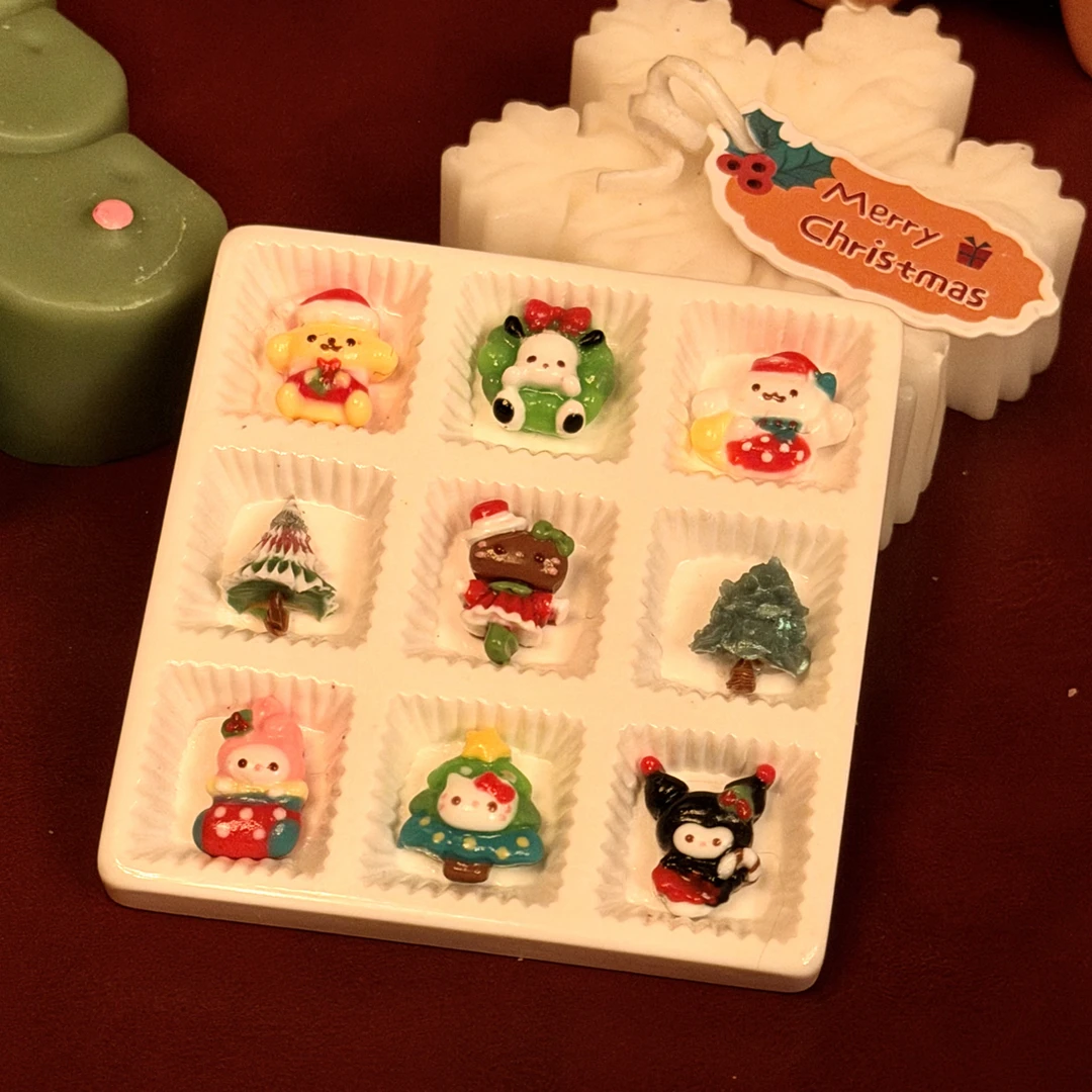 圣诞节限定三丽鸥系列小鼻噶捏捏（不带盘子）