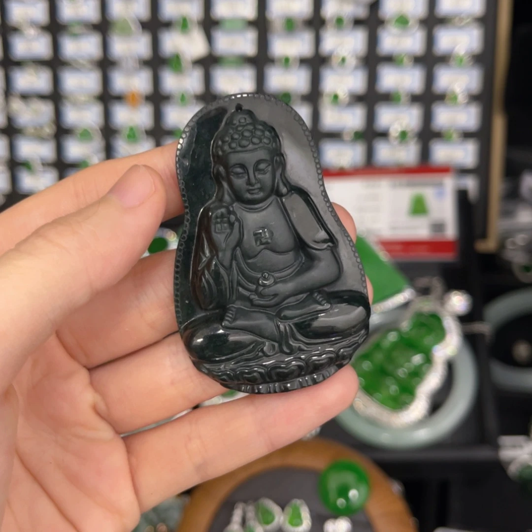 翡翠戒指未镶嵌翡翠吊坠