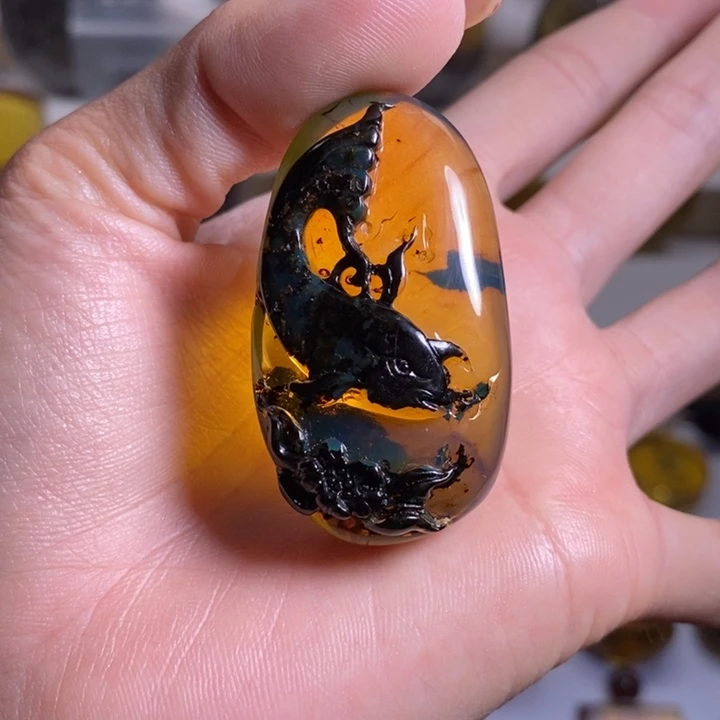 琥珀琥珀画未镶嵌…****?hu p