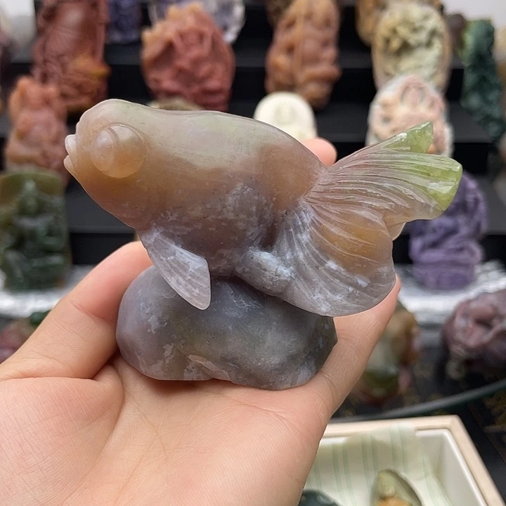 未镶嵌摆件石英质玉