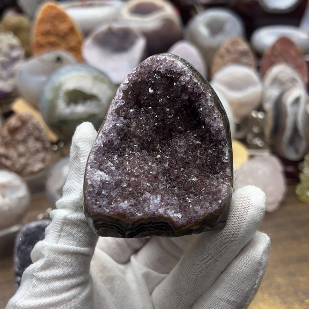 未镶嵌珠宝半成品水晶晶花30