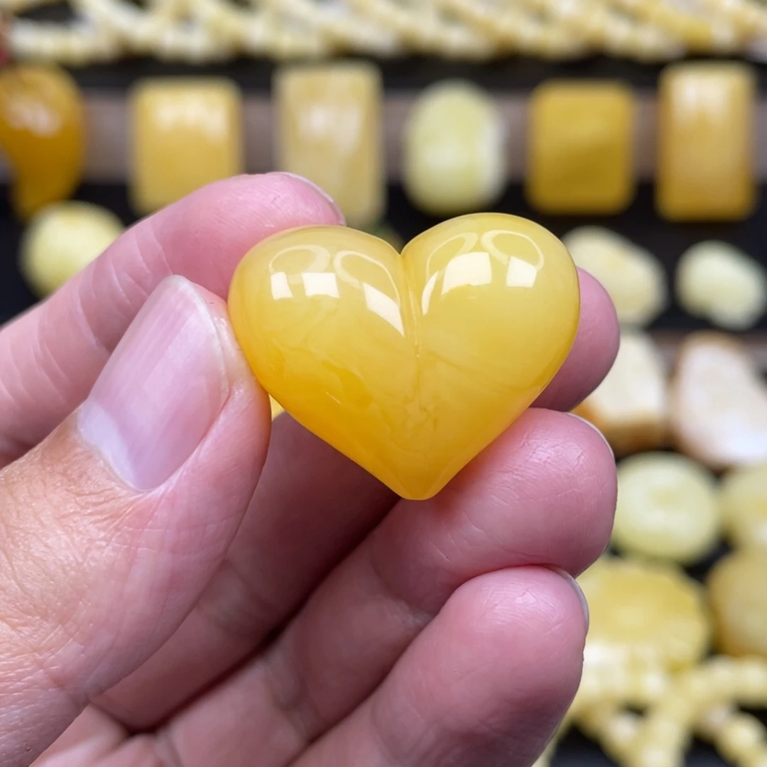 琥珀未镶嵌裸石琥珀蜜蜡