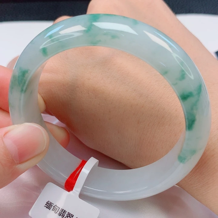 未镶嵌手镯翡翠58。59高货轮胎款