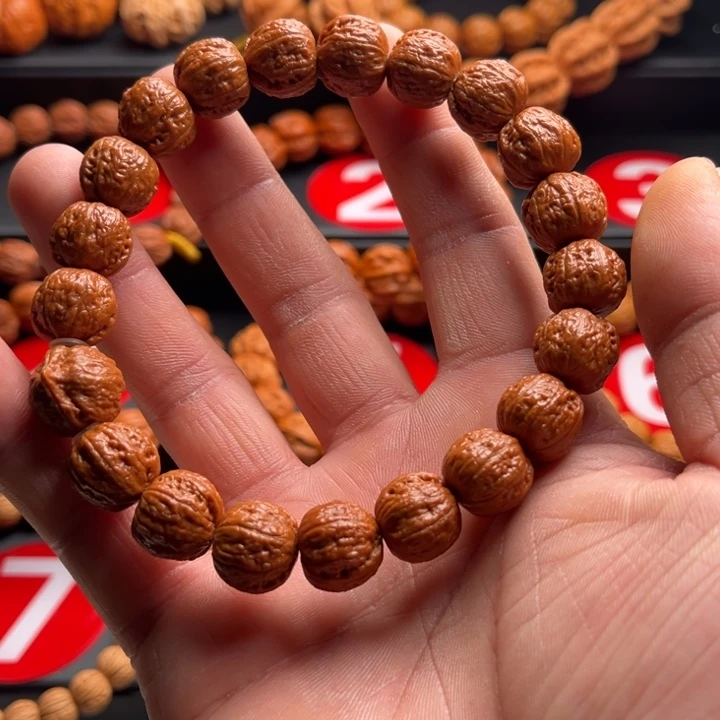 一***冷文玩核桃手串手串0008