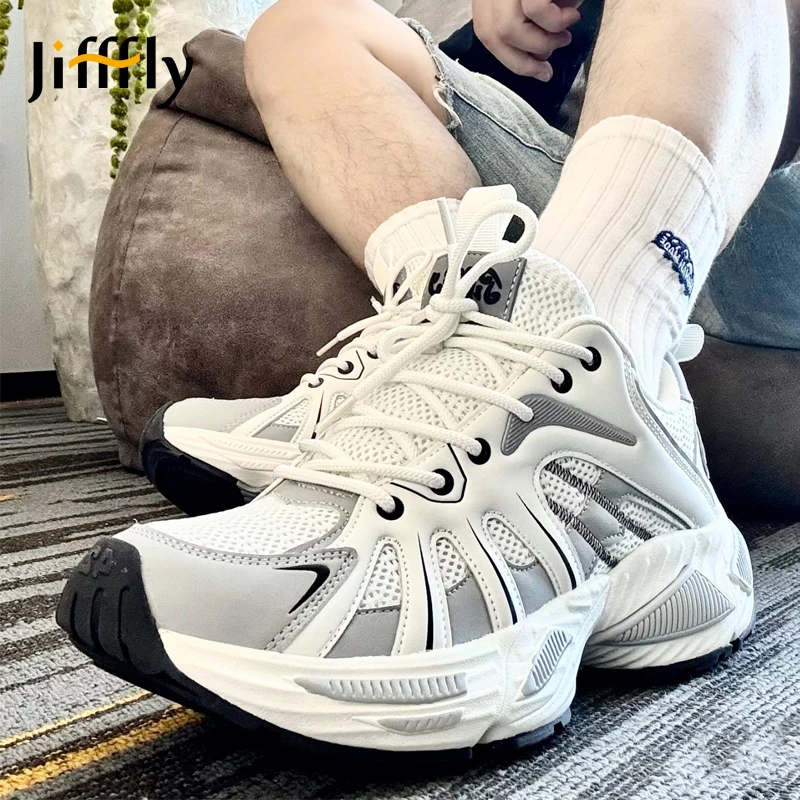 Jifffly秋季百搭复古老爹鞋情侣款时尚休闲鞋运动鞋跑步舒适